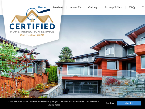 Certified Home Inspection Services