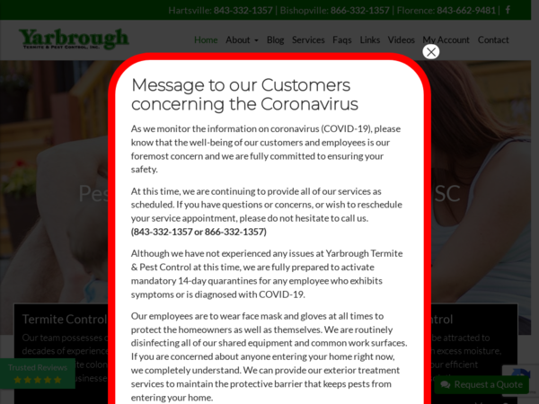 Yarbrough Termite-Pest Control