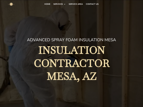 Advanced Spray Foam Insulation Mesa