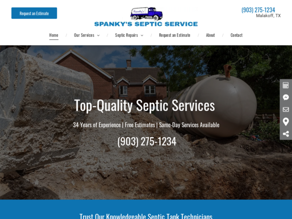 Spankys Pumping Service