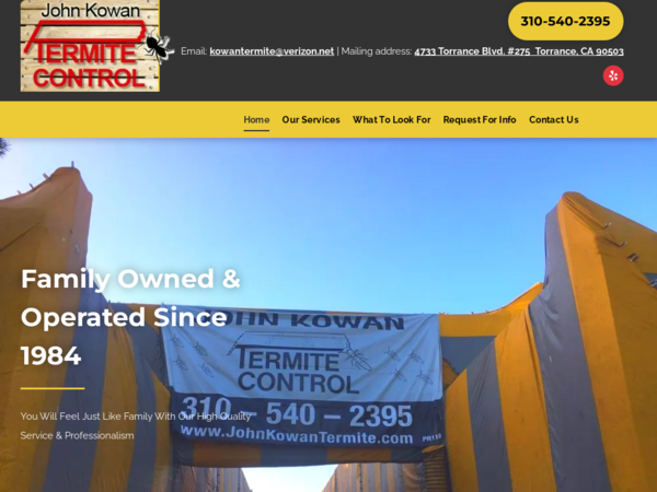 John Kowan Termite Control