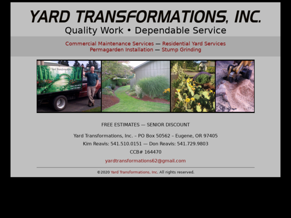 Yard Transformations Inc