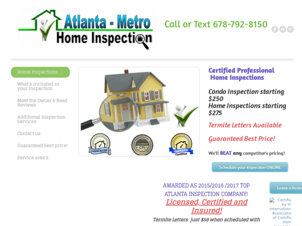 Atlanta Metro Inspection