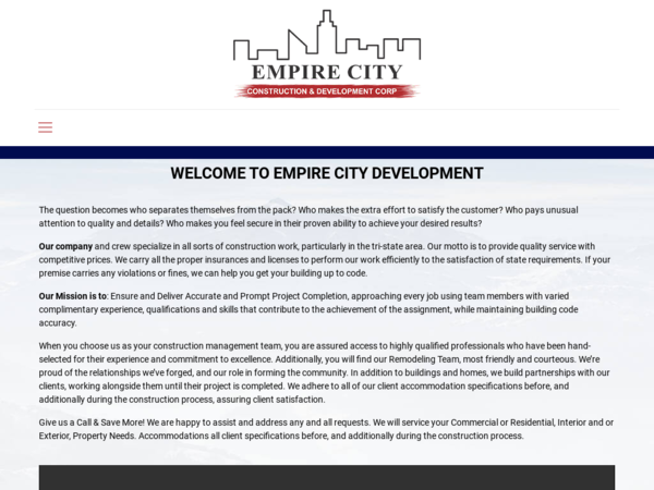 Empire City Construction & Development Corp