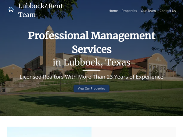 Lubbock 4 Rent
