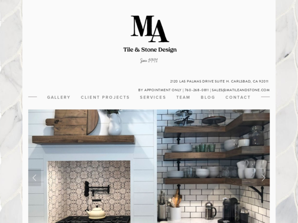 M A Tile & Stone Design
