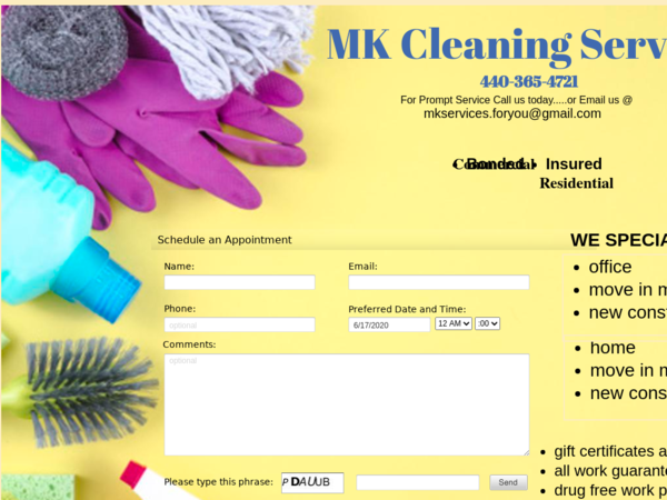 M K Cleaning Services