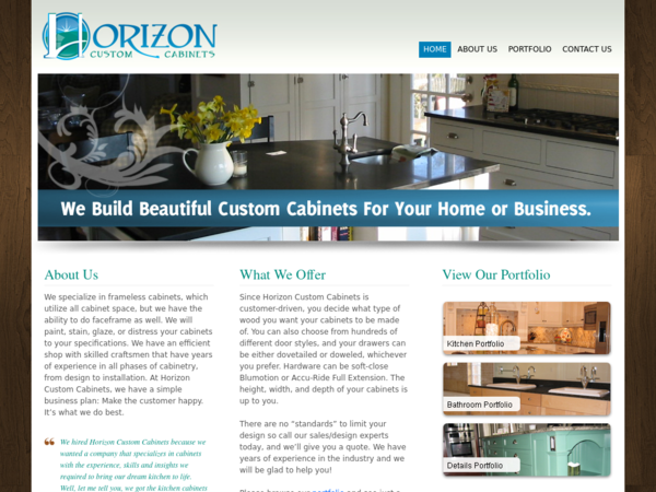 Horizon Custom Cabinets