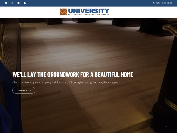 University Professional Cleaning and Floor Services