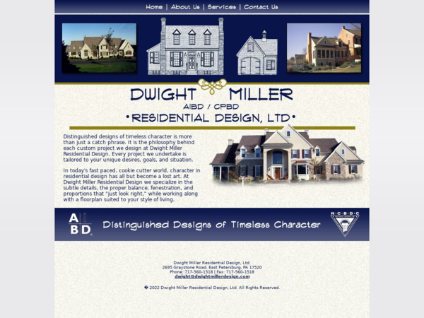 Dwight Miller Residential Design