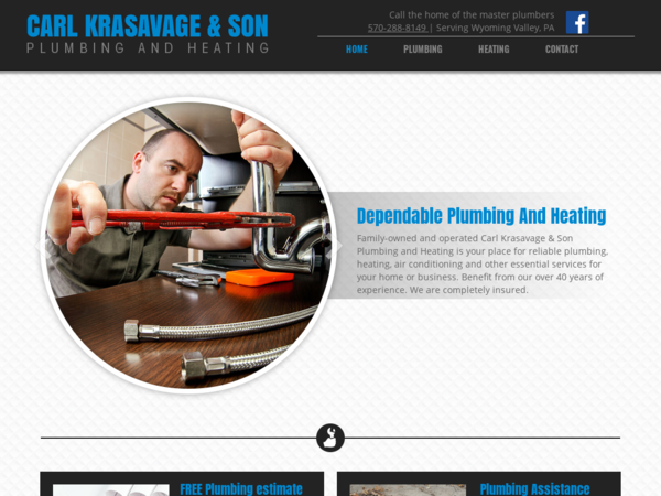Carl Krasavage & Sons Plumbing-Heating
