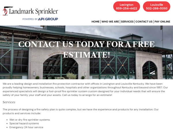 Landmark Sprinkler Inc