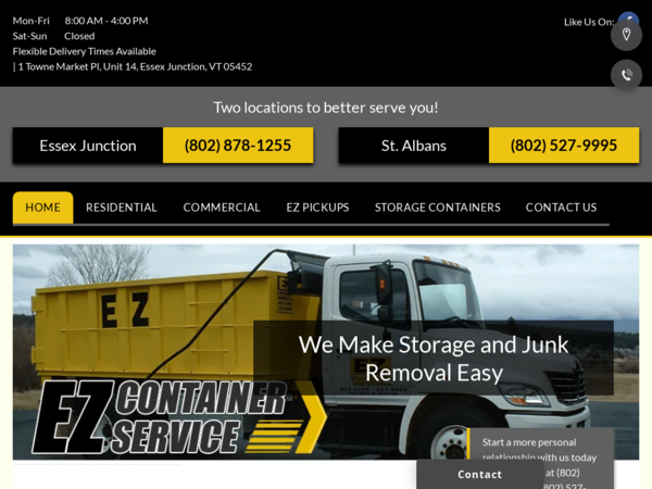 E Z Container Services Inc