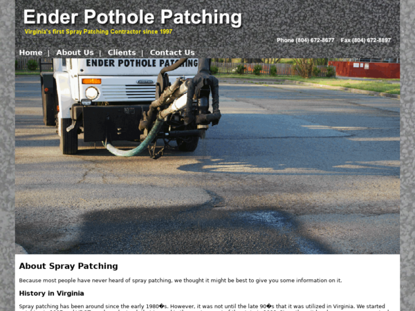Ender Pothole Patching