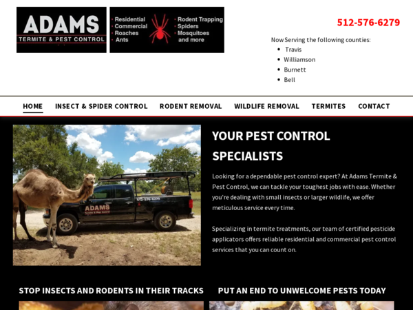 Adams Termite & Pest Control