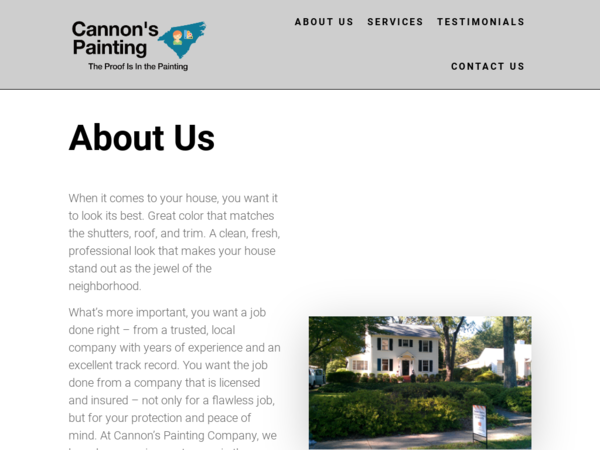 Cannon's Painting Services