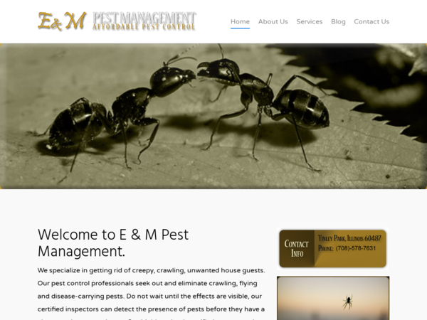 E & M Pest Management