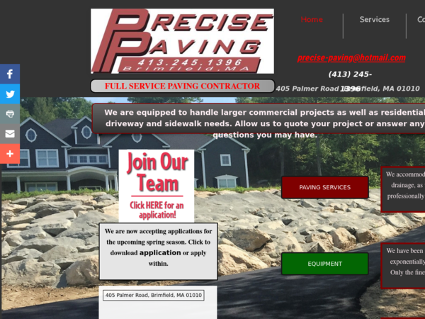 Precise Paving Inc
