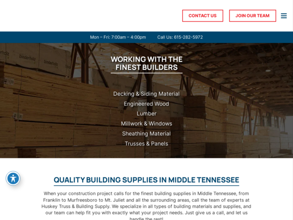 Huskey Truss & Building Supply
