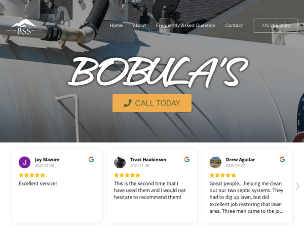 Bobula's Septic Services