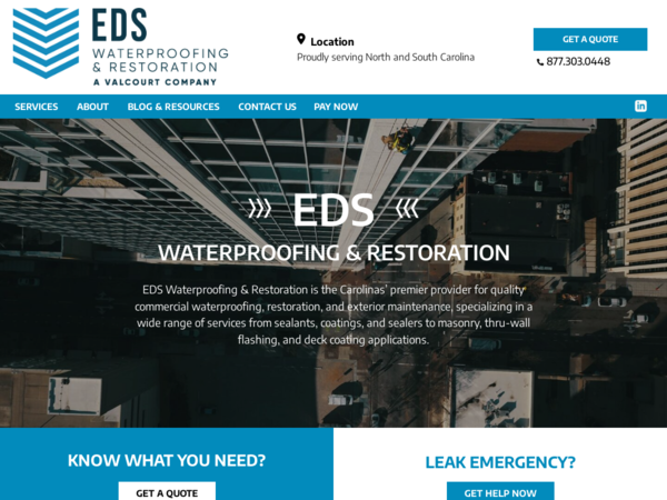 EDS Waterproofing & Restoration