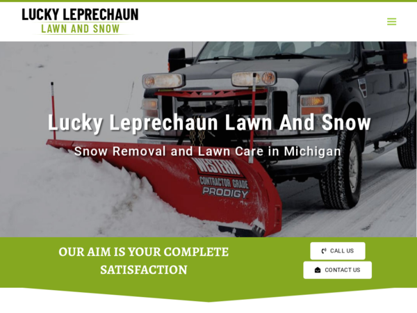 Lucky Leprechaun Lawn and Snow