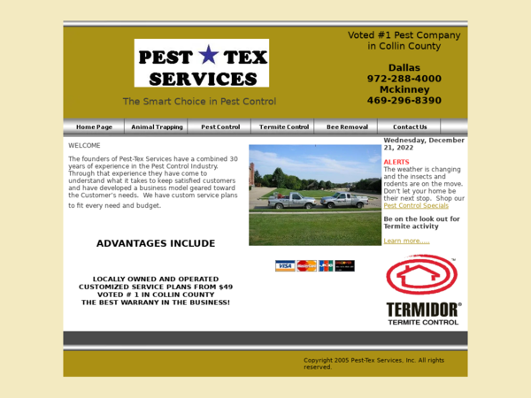 Pest-Tex Services Inc.