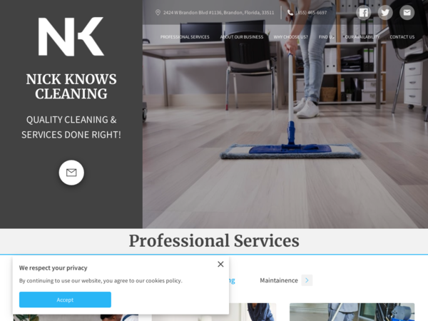 Nick Knows Cleaning