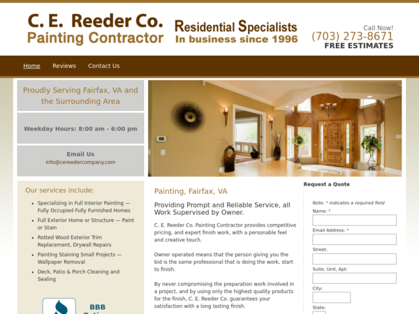 C E Reeder Co