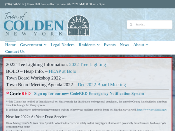Colden Highway Department