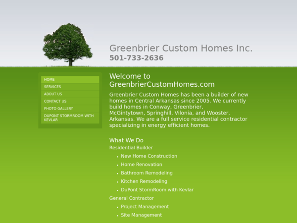 Greenbrier Custom Homes Inc.