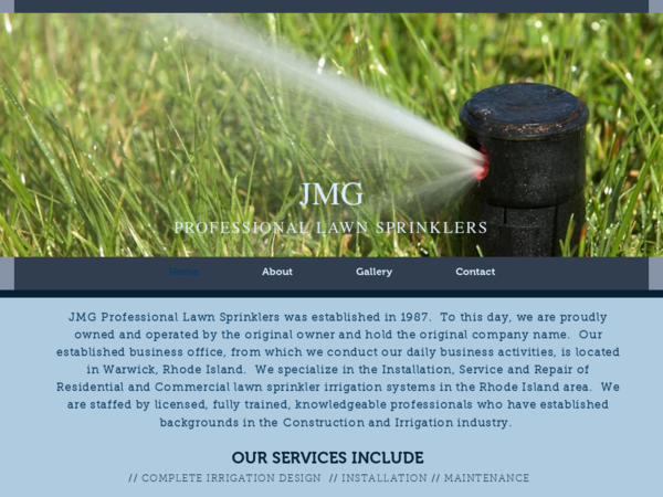 JMG Professional Lawn Sprinklers