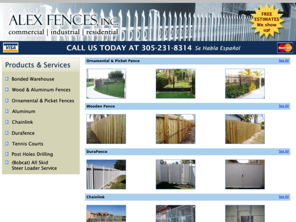 Alex Fence Inc