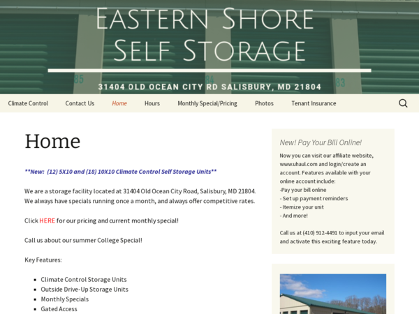 Eastern Shore Self Storage