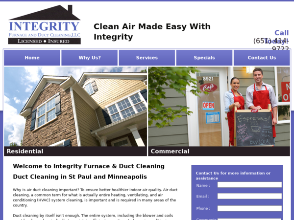 Integrity Furnace & Duct Cleaning