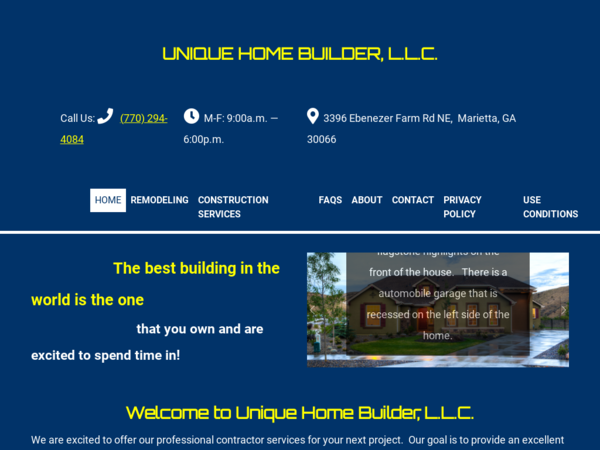 Unique Home Builder