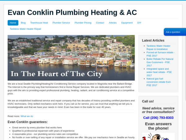 Evan Conklin Plumbing & Heating Inc.