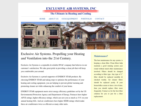 Exclusive Air Systems