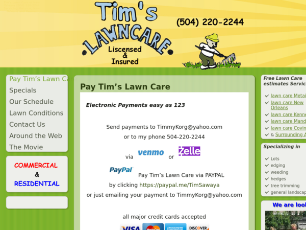 Tim's Lawn Care