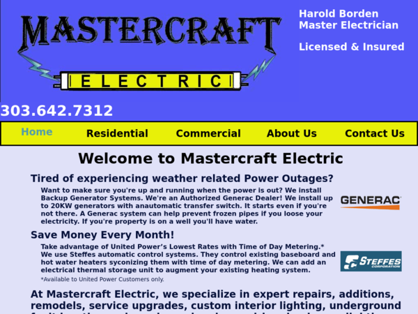 Mastercraft Electric Inc.