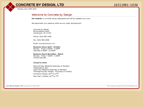 Concrete By Design Ltd