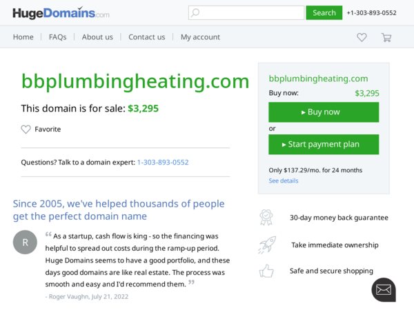B & B Plumbing & Heating Co
