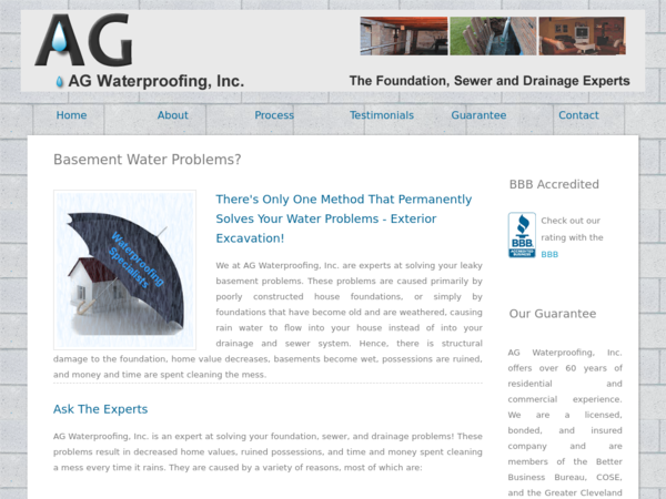 A G Waterproofing Inc.