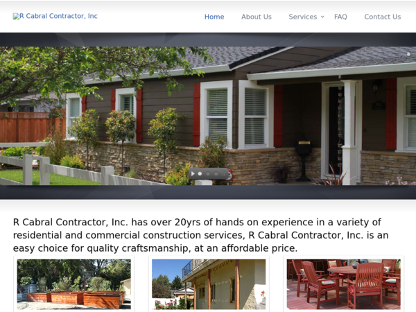 R Cabral Contractor Inc