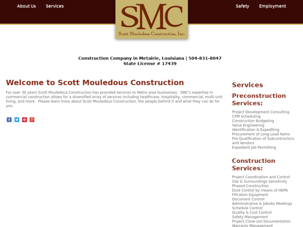 Scott Mouledous Construction