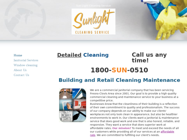 Sun Light Cleaning