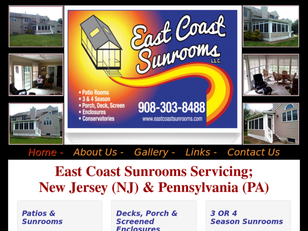 East Coast Sunrooms