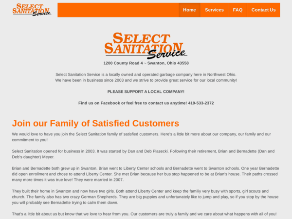 Select Sanitation