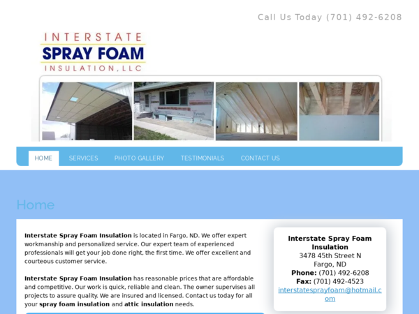 Interstate Spray Foam Insulation