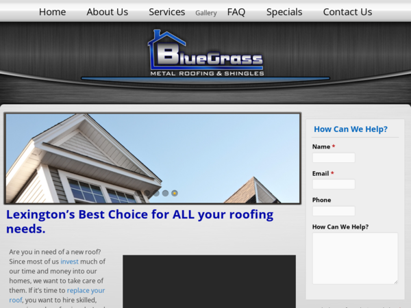 Blue Grass Metal Roofing
